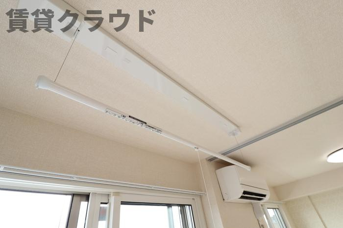 D-roomちはら台Hの寝室|室内物干しがあります