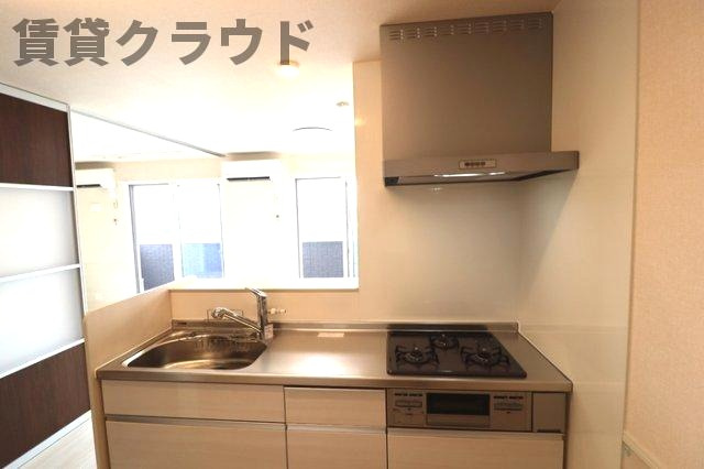 D-roomちはら台Hのキッチン|お料理しやすいキッチンです