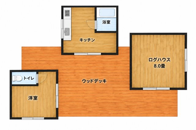 勝浦市佐野　中古戸建の間取り
