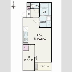 【間取り】 | Jack hachikenⅠ