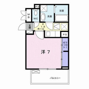 【間取り】 | ブラウベルク鳴尾