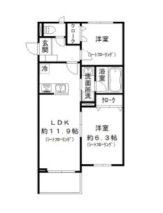 【間取り】 | ＭＡＩＳＯＮ　ＤＥ　ＮＩＫＡＩＤＯ | 間取りです。