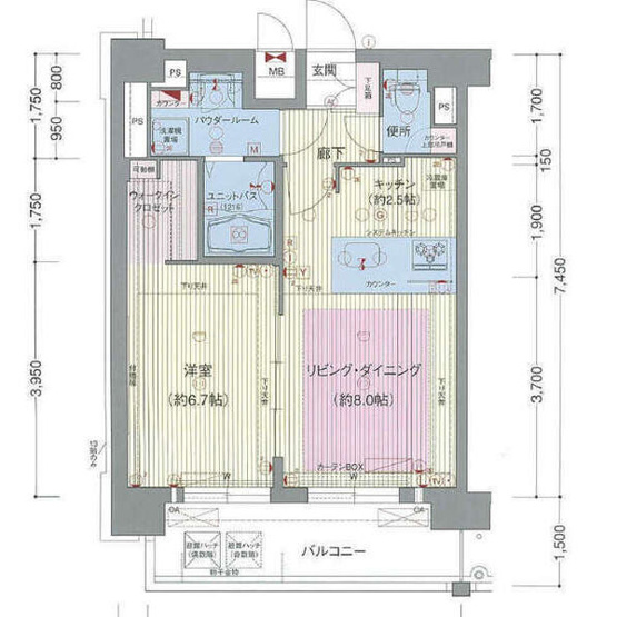 【間取り】 | プレサンス名古屋STATIONビジュ