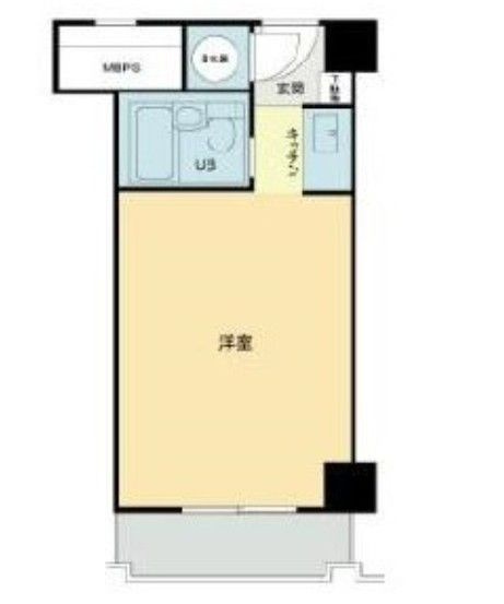 オリエント赤坂の間取り|間取りです。