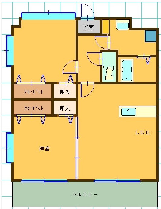 イルプリモ上津の間取り|使い勝手の良い間取りです♪