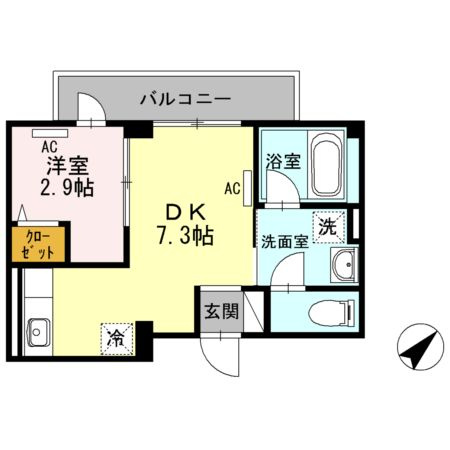ROPPONGI skyeの間取り