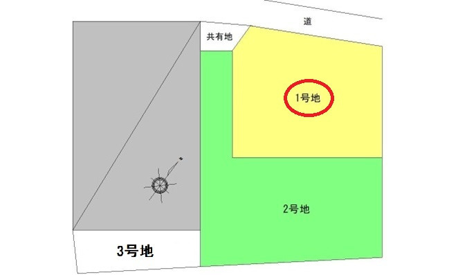 安佐南区八木９丁目の土地図
