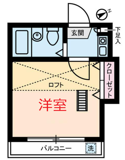 【間取り】 | セントラル蒲田