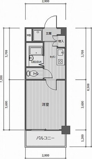【間取り】 | CASA NOAH名古屋I
