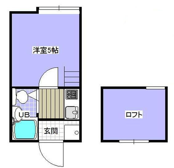 サンシャトー21の間取り