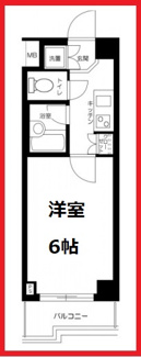 【間取り】 | ルーブル森下弐番館