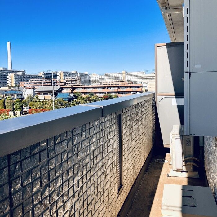 ビアンコ光が丘のバルコニー