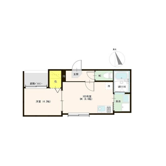 【間取り】 | ハーモニーテラス植田西Ⅳ