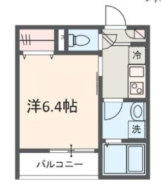 MELDIA西浦和Ⅱの間取り