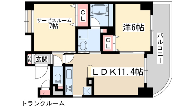 【間取り】 | Villa淀川　
