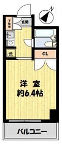 コスモ亀有Ⅴ の間取り