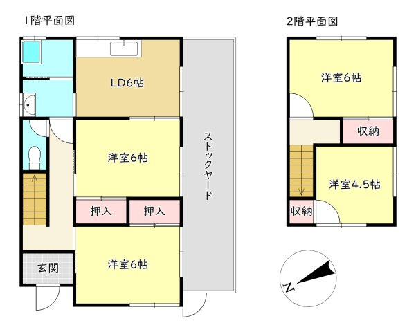 甲賀市信楽町長野の間取り