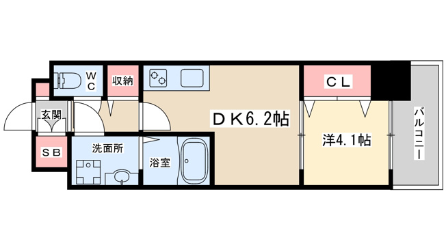 【間取り】 | スプランディッド新大阪イースト