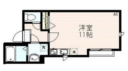 Kの間取り|間取りです。