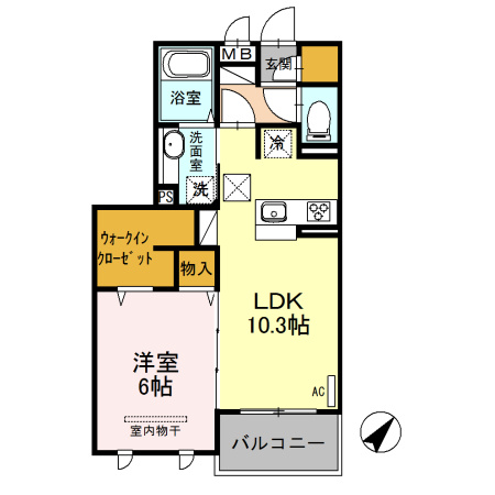 エスポワールの間取り