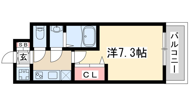 【間取り】 | ライジングメゾン新大阪サウス