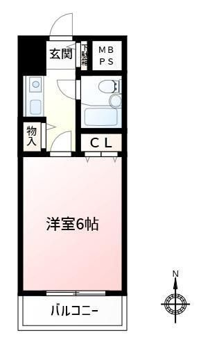 【間取り】 | ライオンズマンション御徒町第５