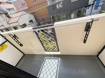 【バルコニー】 | ライオンズマンション御徒町第５