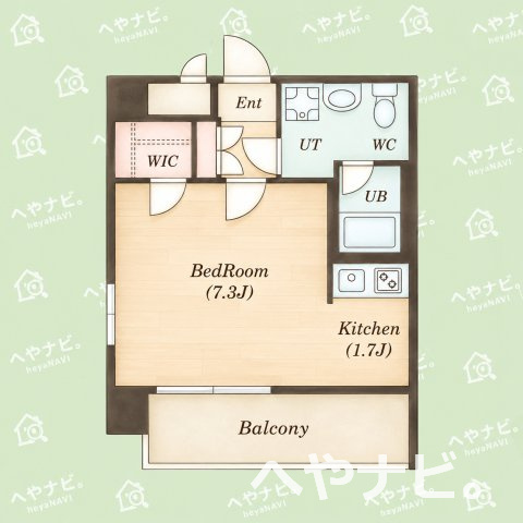 【間取り】 | アンビックス・プリア茶屋ヶ坂