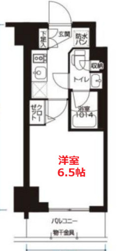 【間取り】 | アーバネックス大森 | お部屋の間取りです。