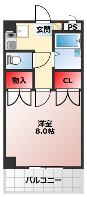 【間取り】 | ハイツNANIWA