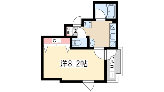 【間取り】 | ラ　ファミーユ　ケイ