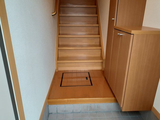 グリ－ンフェアⅢの玄関|毎日通る玄関はこちらです