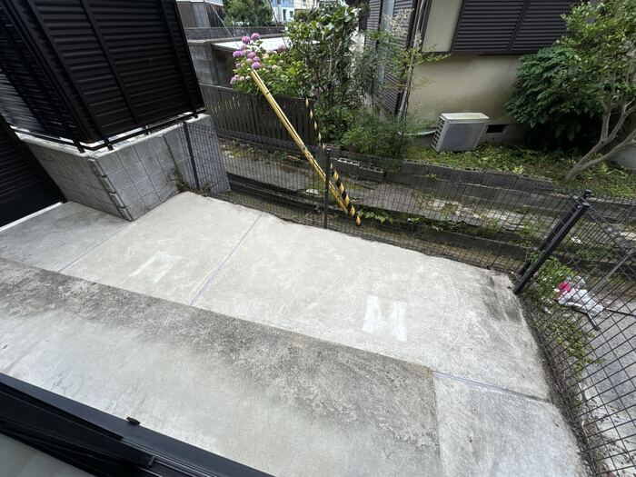 タウンコートの庭