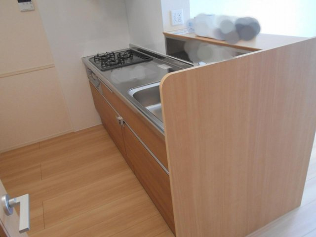 サニープレイス十一屋　Ｂ棟のキッチン