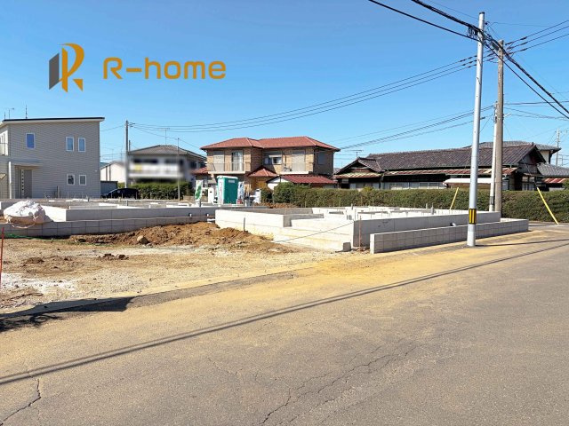 土浦市中高津第10　新築戸建て　3号棟の外観|ご予約を頂ければ、『平日』はもちろん『早朝』や『夜間』もご見学可能です♪お気軽にお申し付けください♪