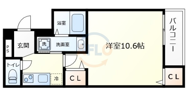 フジパレス山之内Ⅱ番館の間取り|フジパレス山之内Ⅱ番館　間取り