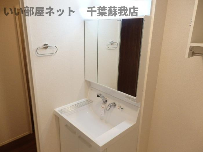 ボナールEの洗面所|忙しい朝には欠かせない洗面所です