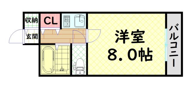 【間取り】 | フォンティーヌ堺