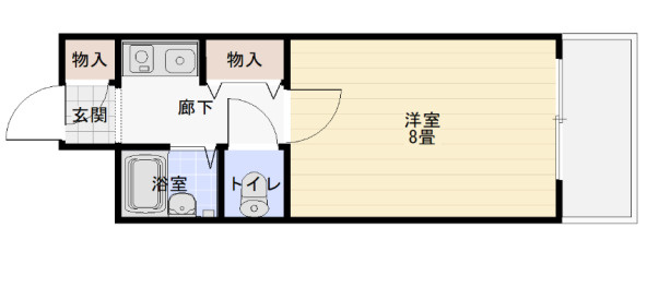 【間取り】 | フォンティーヌ南三国