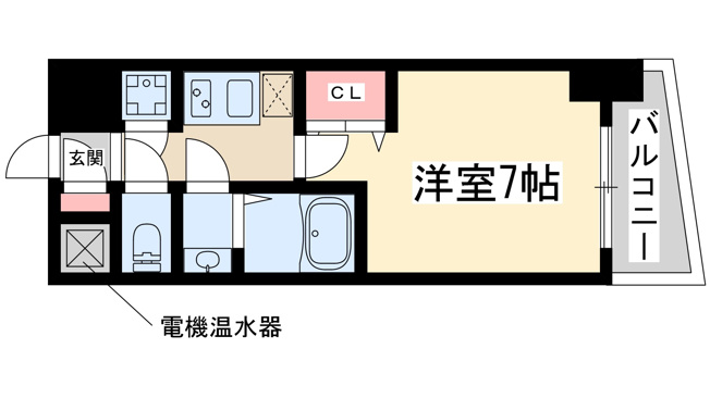 【間取り】 | セレニテ新大阪カルム
