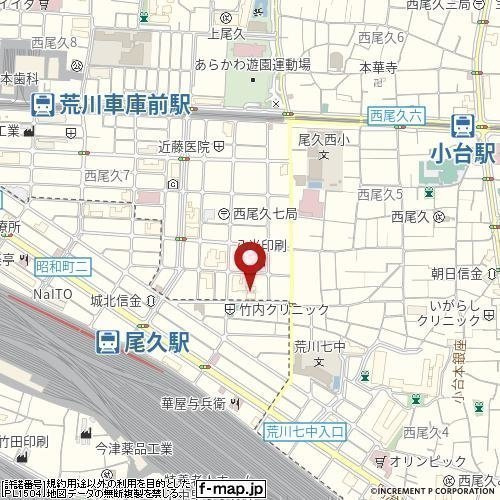 成加パラシオン の地図