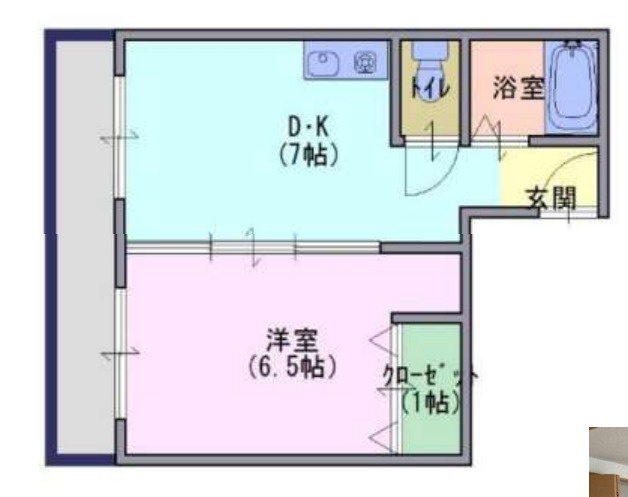 【間取り】 | ヴィラ三国