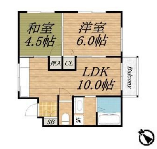 【間取り】 | 新緑のショコラティエ