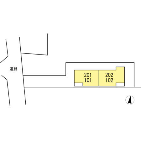 カーサ ベルリオの区画図