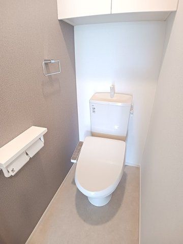 アン・ソレイユＢのトイレ|トイレもきれいです