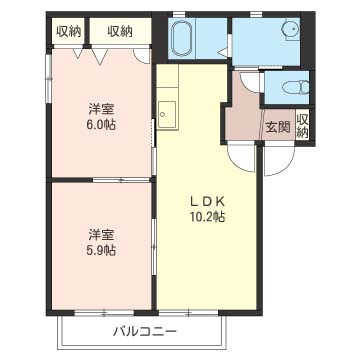 SHM リバーサイド堂平の間取り