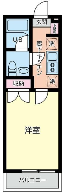 ジレ幕張本郷の間取り