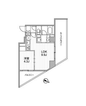 【間取り】 | GranDuo下北沢12