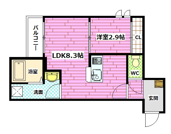 Regalest-Smart Luce の間取り