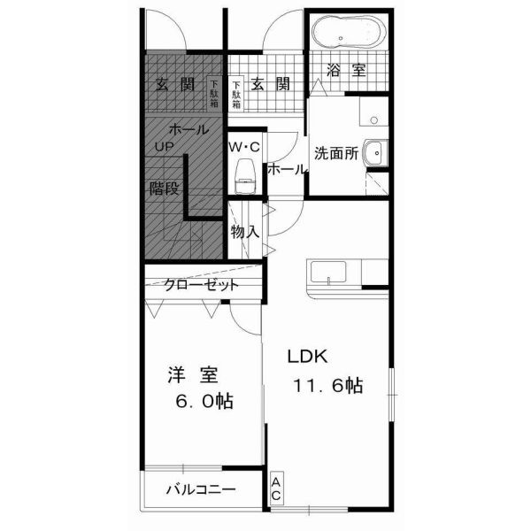 プラントスクエアＡの間取り